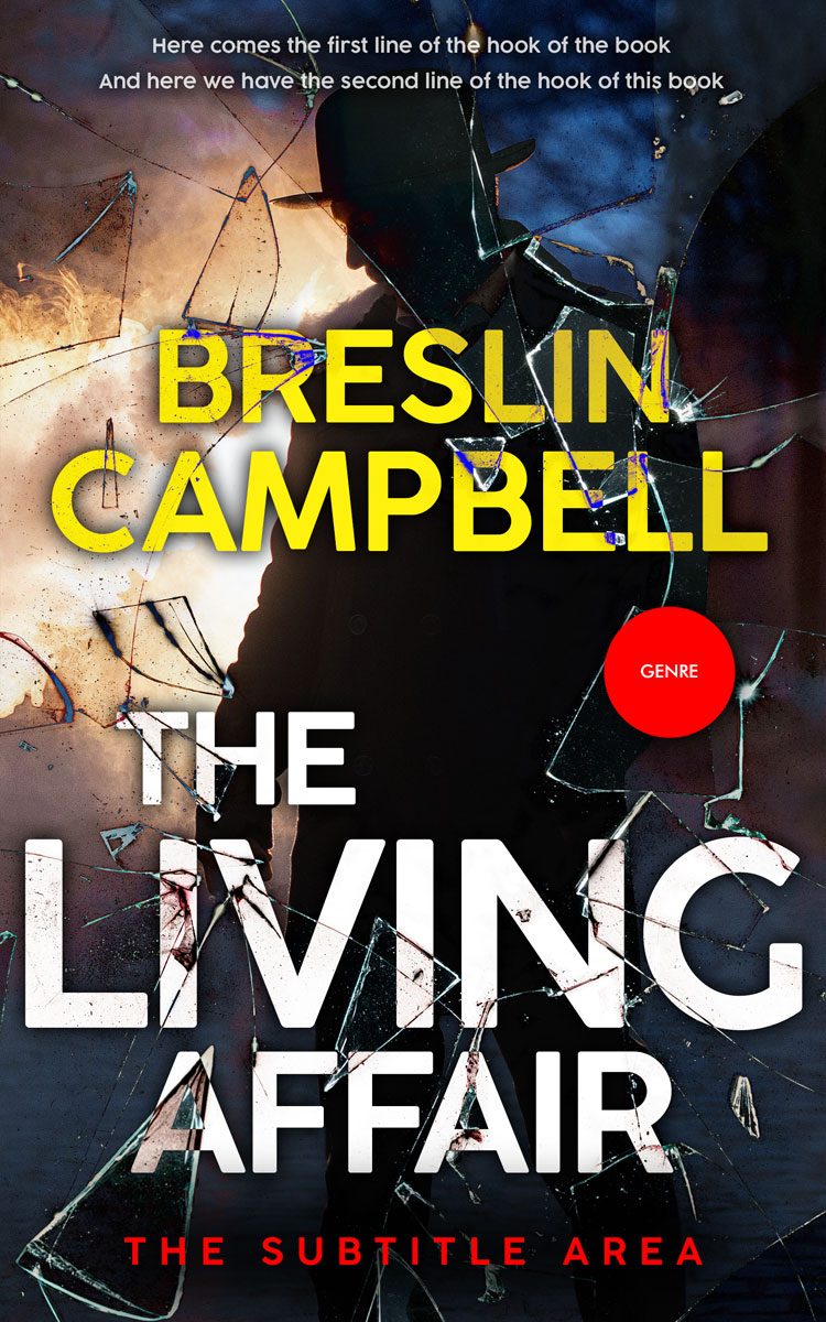 2D view of Calico #7882 - Premade Mystery & Thriller & Suspense Book Cover