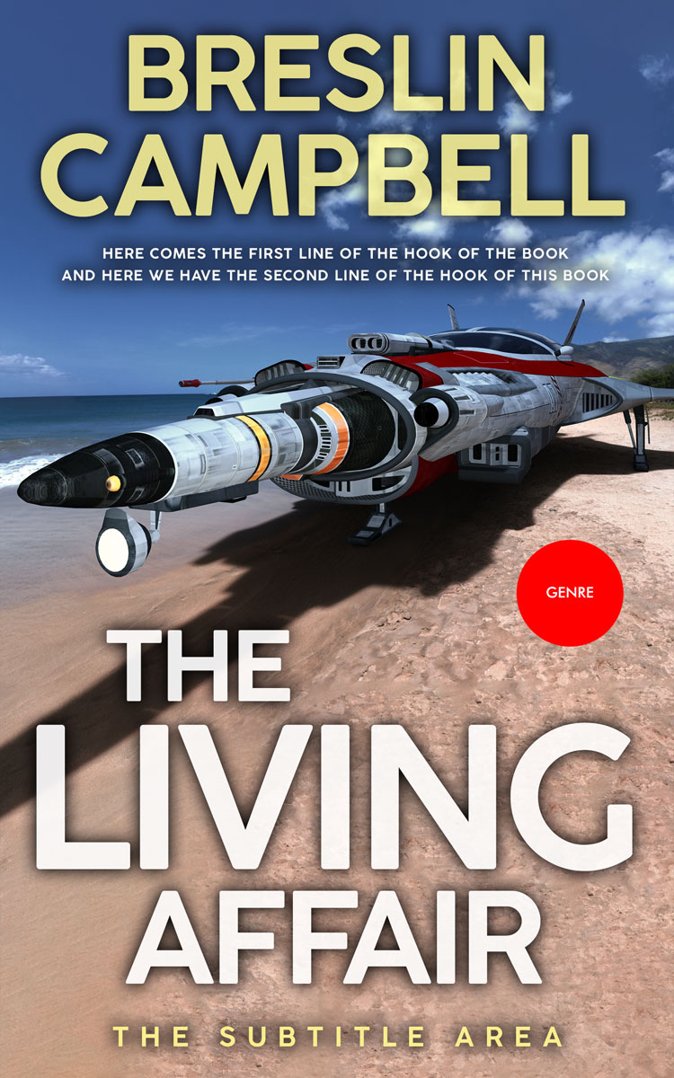 2D view of Zorba #7895 - Premade Apocalyptica Book Cover