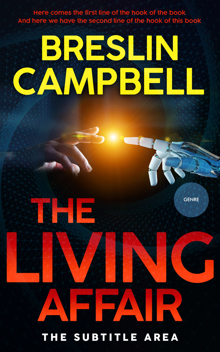 2D view of Ochre #7898 - Premade Apocalyptica Book Cover