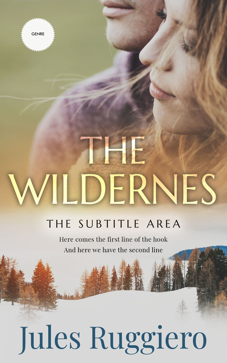 2D view of Sandrift #7920 - Premade Romance Book Cover