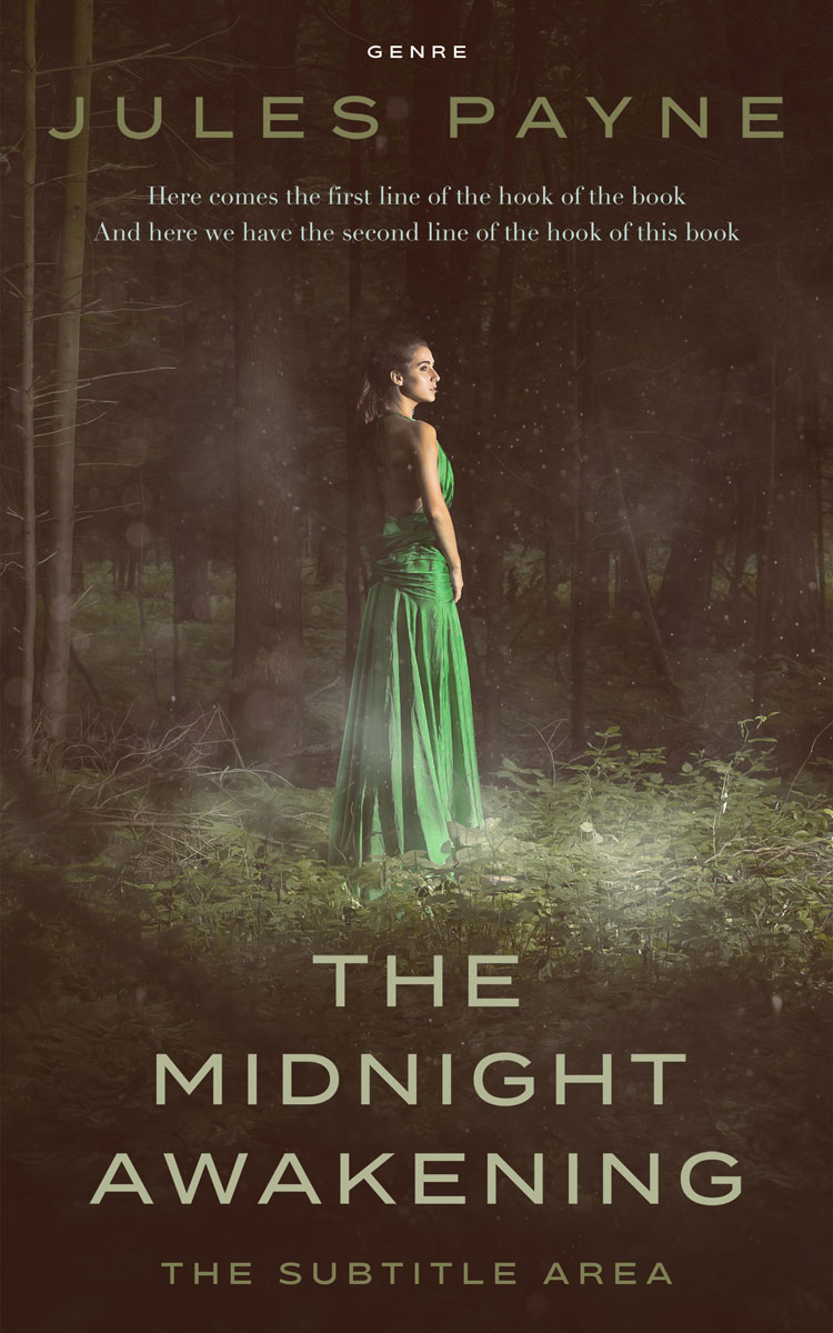 2D view of English Walnut #7938 - Premade Mystery & Thriller & Suspense Book Cover