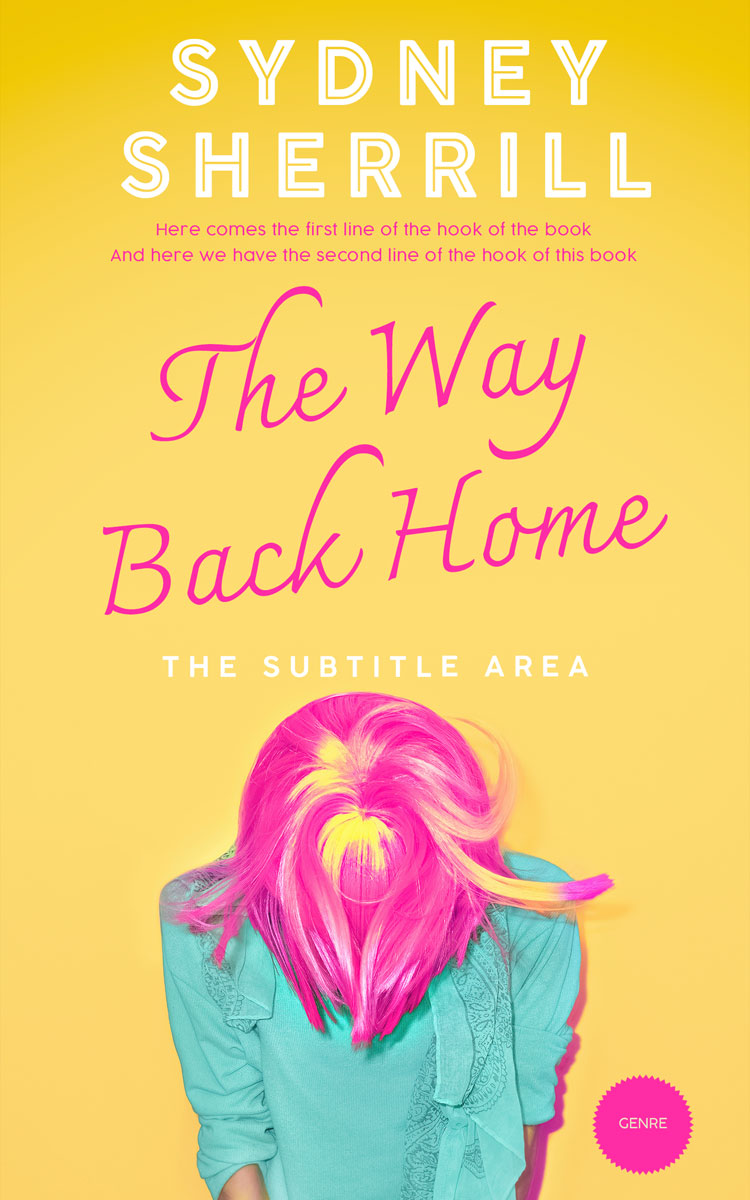 2D view of Goldenrod #7992 - Premade Teen & Young Adult Book Cover