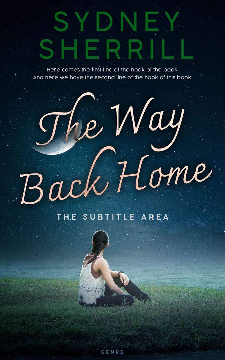 2D view of Premade Romance Book Cover - Firefly