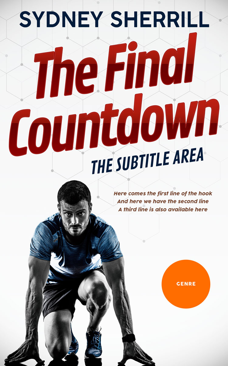 2D view of Thunder #7997 - Premade Health & Dieting & Fitness Book Cover