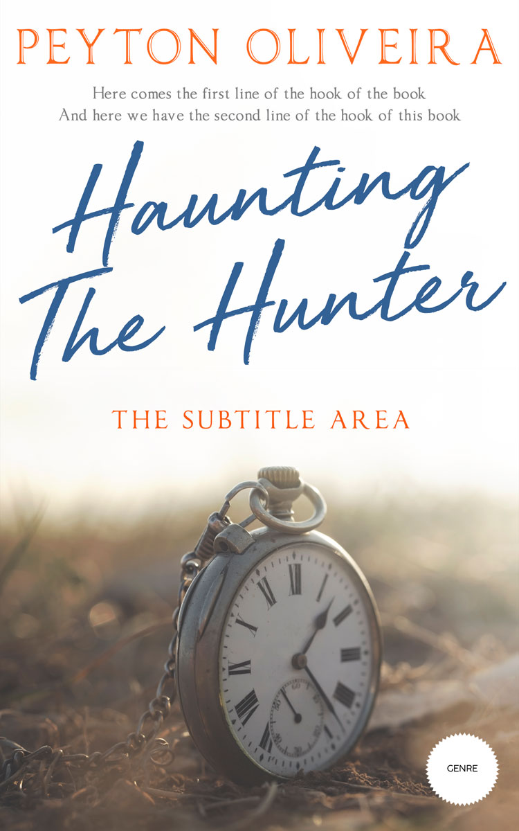 2D view of Makara #8041 - Premade Business Book Cover