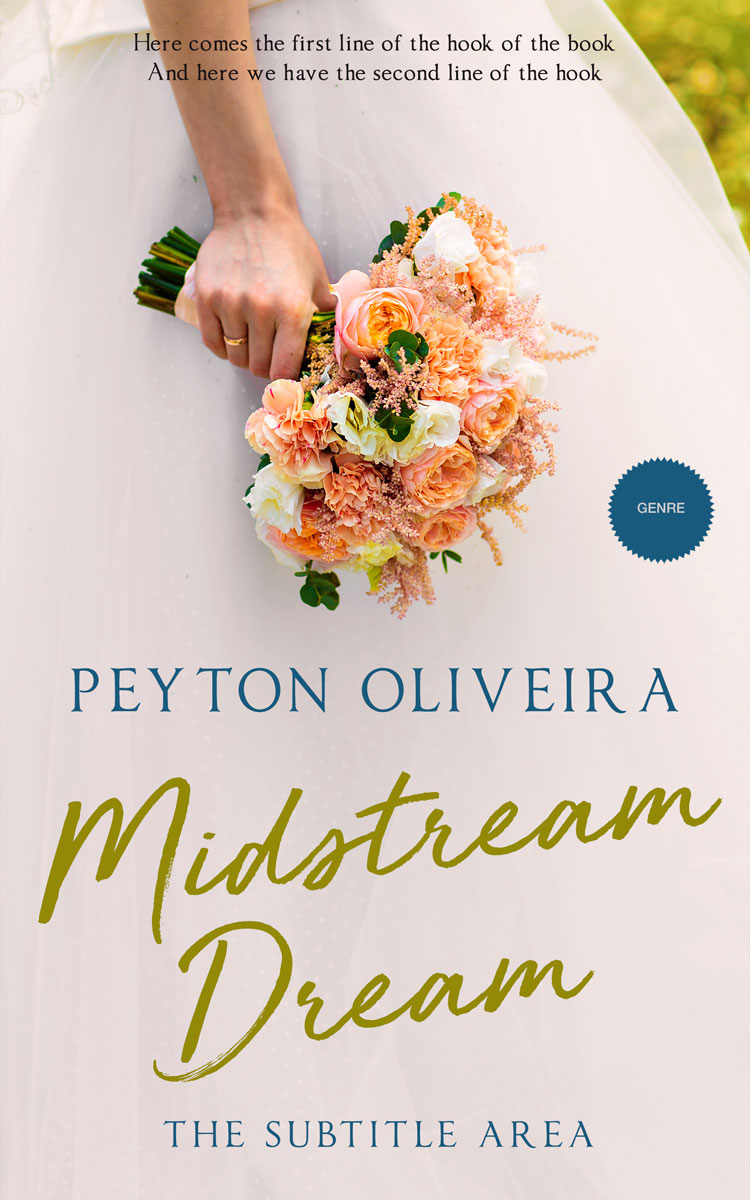 2D view of Pearl Bush #8045 - Premade Romance Book Cover