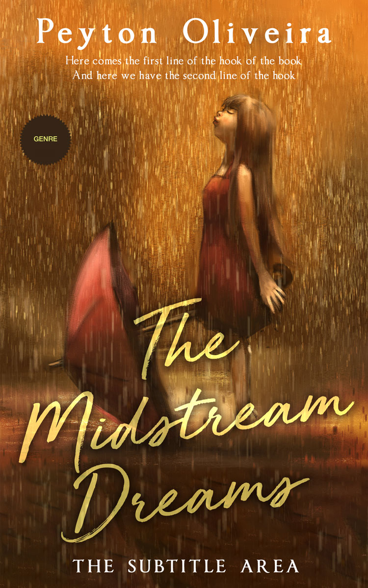 2D view of Premade Teen & Young Adult Book Cover - Jambalaya