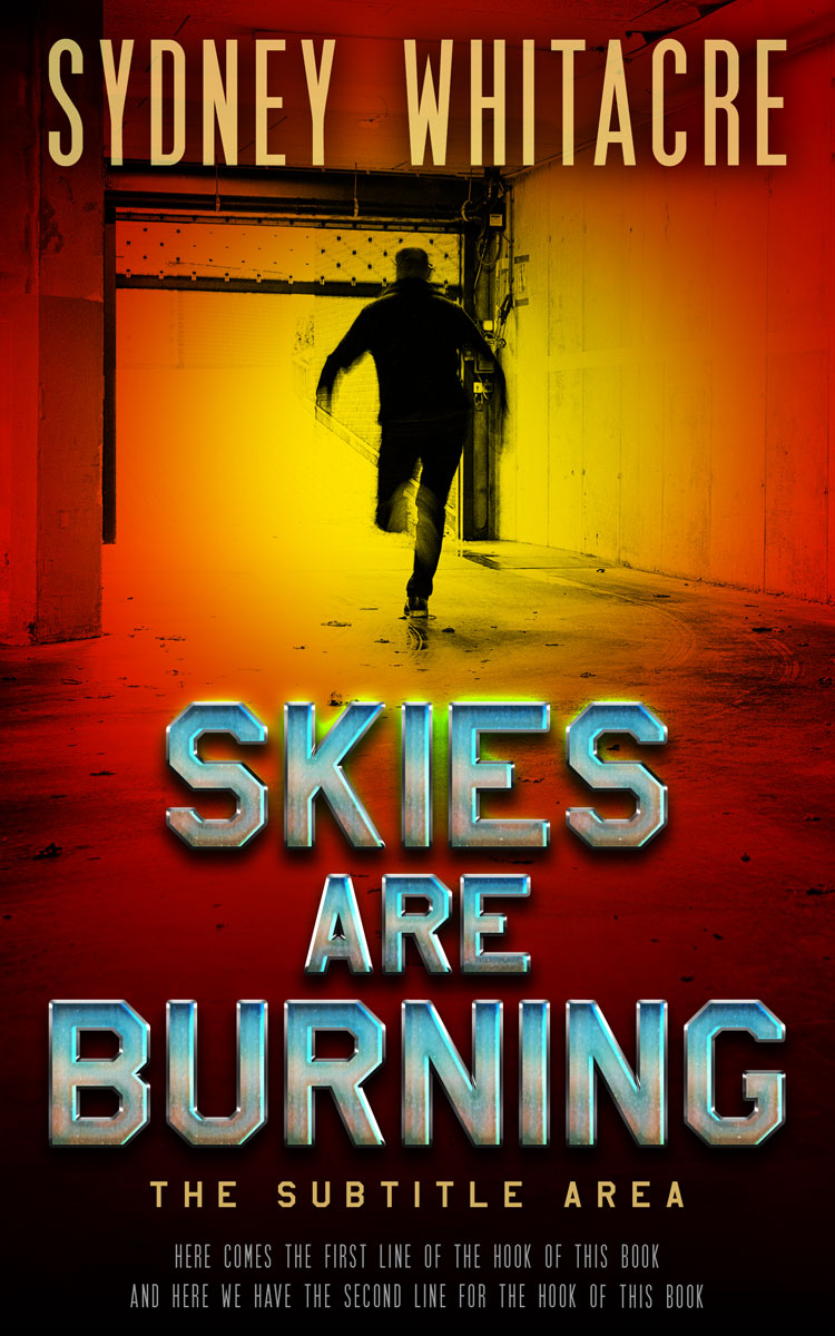 2D view of Dixie #8100 - Premade Mystery & Thriller & Suspense Book Cover