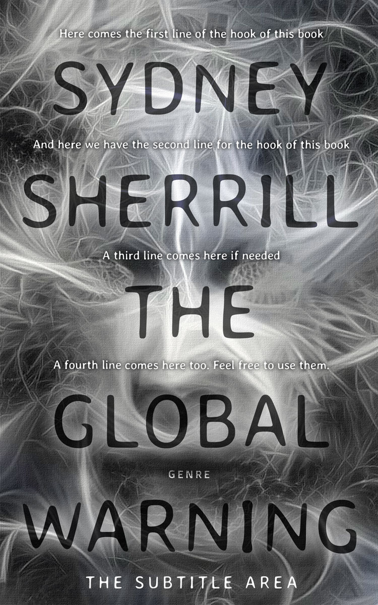 2D view of Abbey #8124 - Premade Horror Book Cover