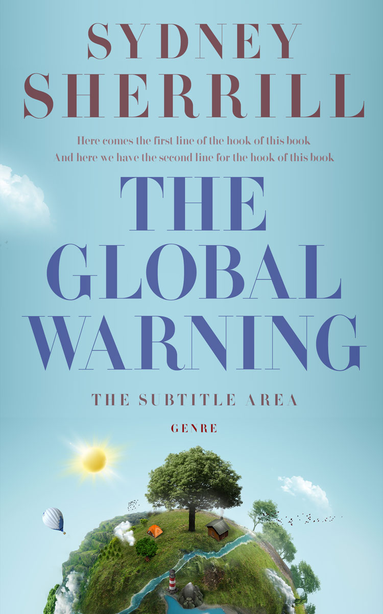 2D view of Sinbad #8134 - Premade Nature Book Cover