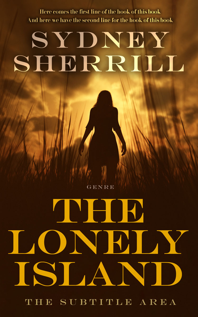 2D view of Premade Horror Book Cover - Jacko Bean