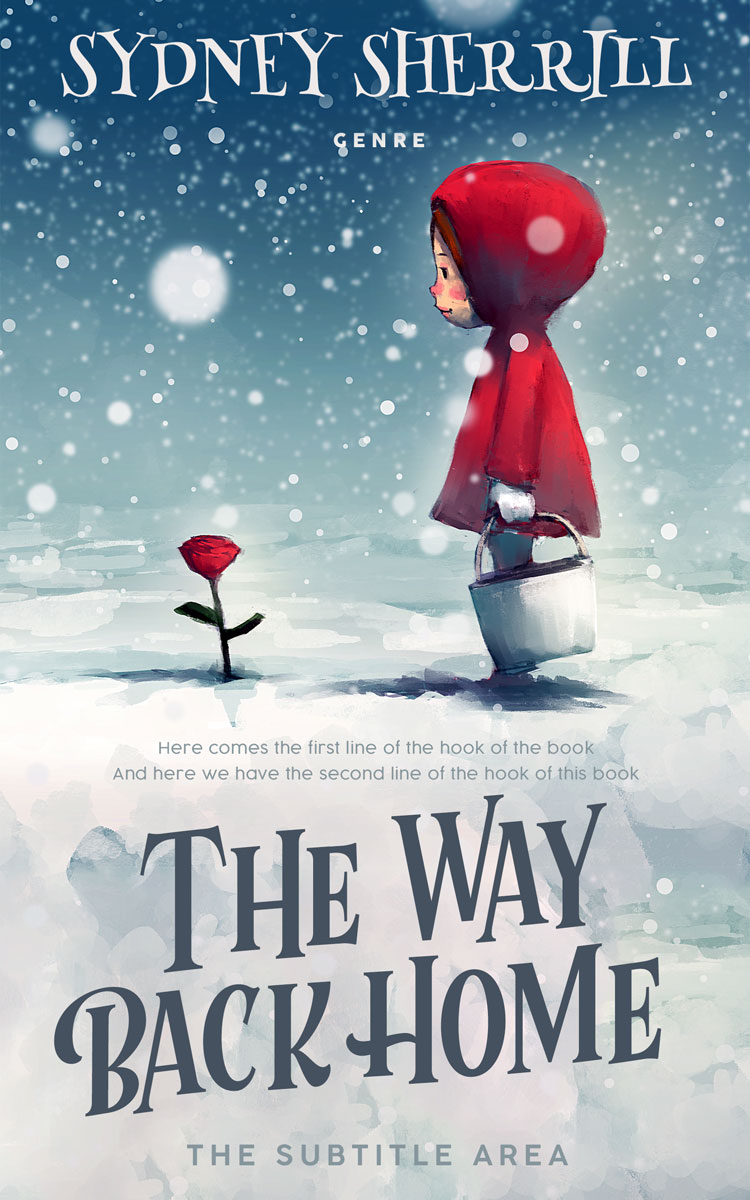 2D view of Iron #8171 - Premade Teen & Young Adult Book Cover