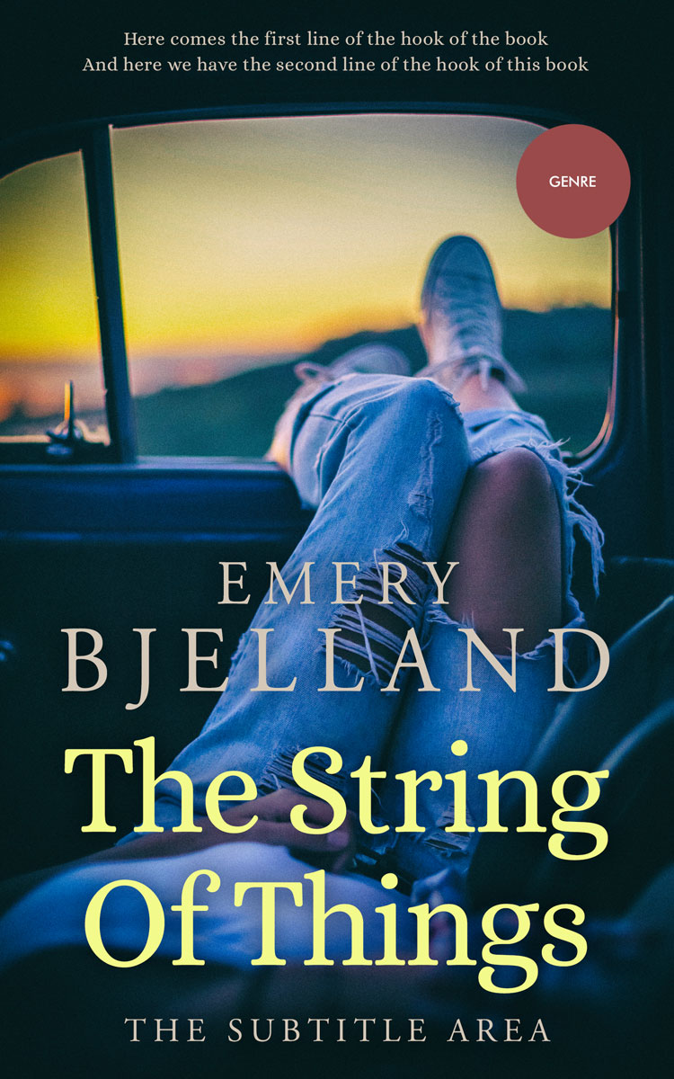 2D view of Sorrell Brown #8197 - Premade Romance Book Cover