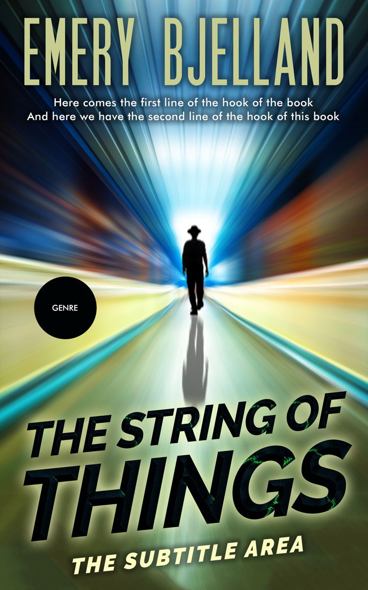 2D view of Sprout #8209 - Premade Action & Adventure Book Cover