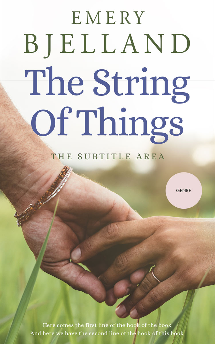 2D view of Premade Romance Book Cover - Clay Creek