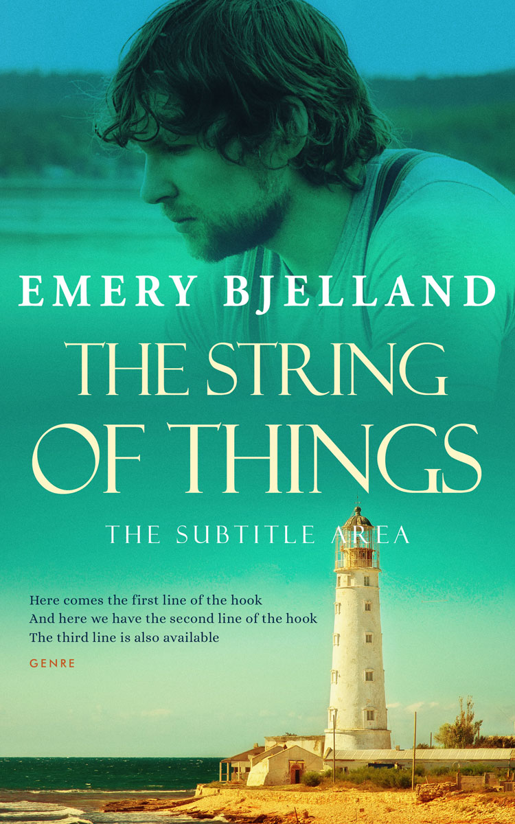 2D view of Premade Romance Book Cover - Mountain Meadow