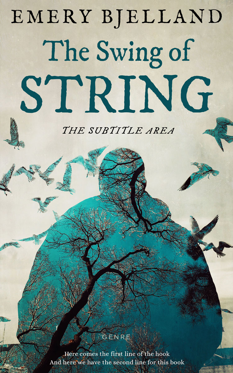 2D view of Foggy Gray #8228 - Premade Mystery & Thriller & Suspense Book Cover