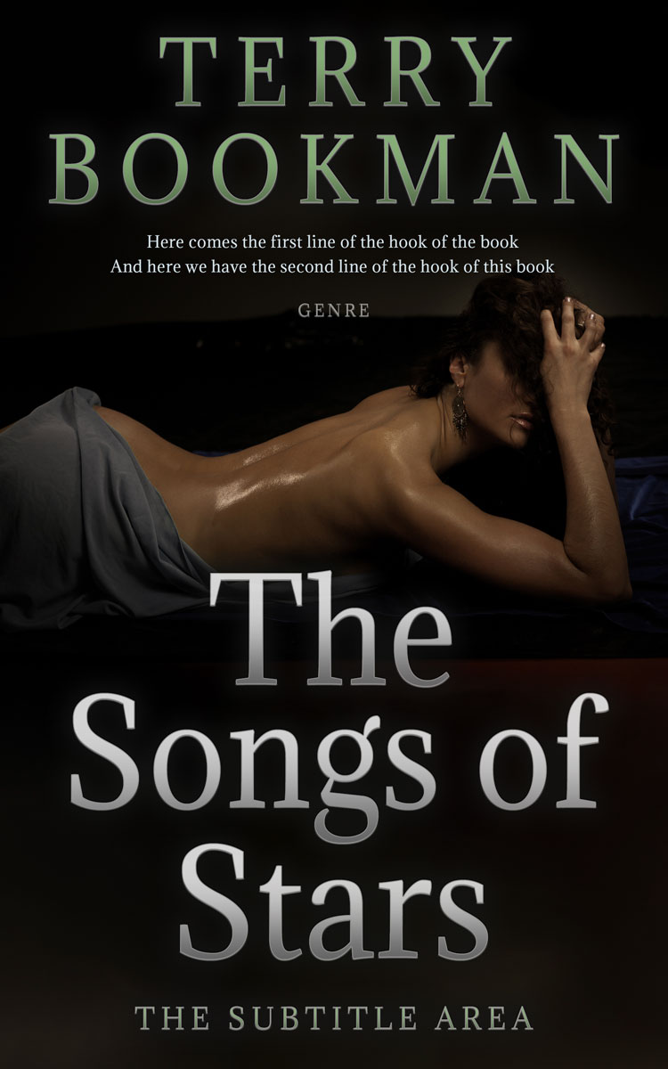 2D view of Premade Erotica Book Cover - Rangoon Green