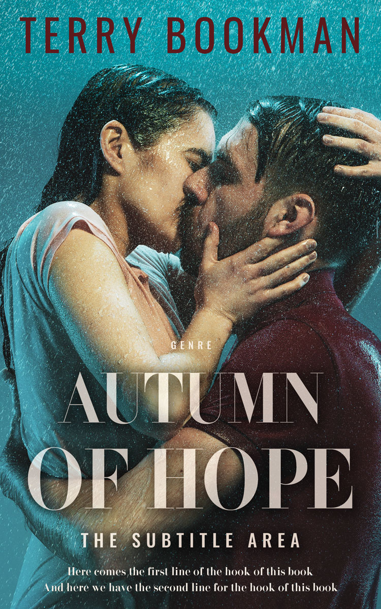 2D view of Tuatara #8322 - Premade Romance Book Cover