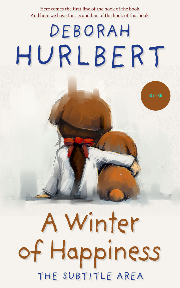 2D view of Cararra #8330 - Premade Teen & Young Adult Book Cover