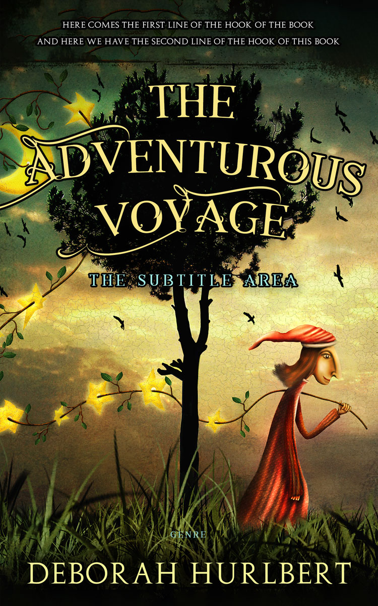 2D view of Premade Fantasy Book Cover - Tacha