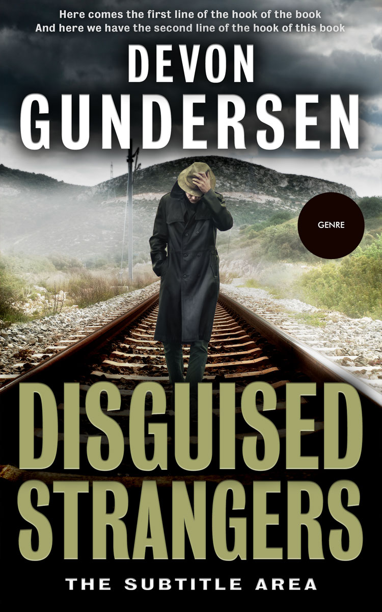 2D view of Premade Mystery & Thriller & Suspense Book Cover - Ash