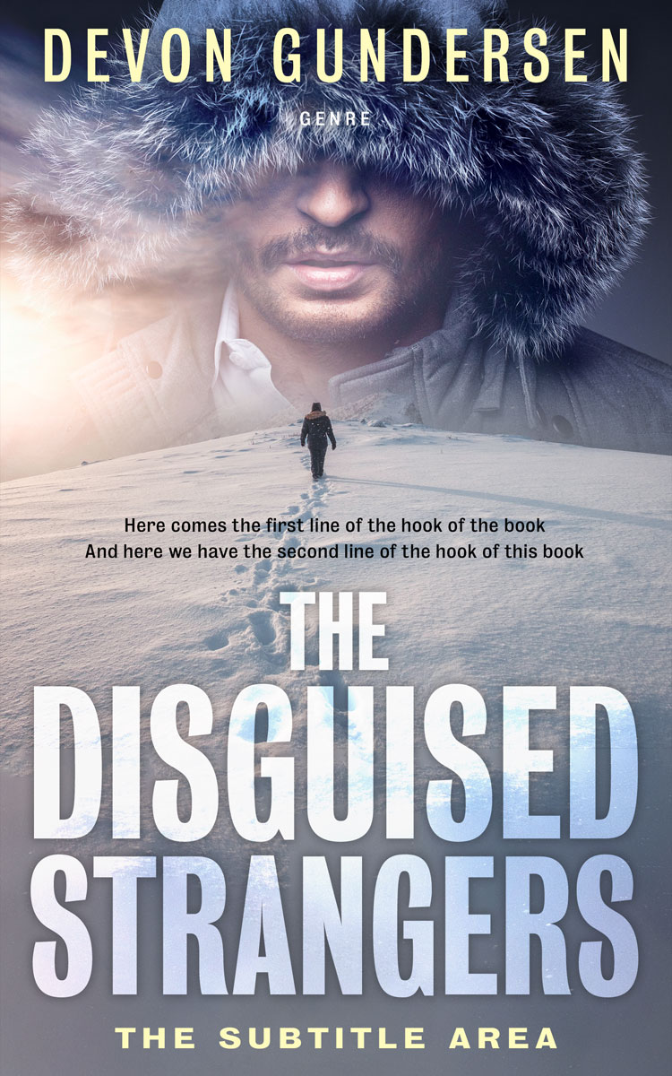 2D view of French Gray #8371 - Premade Mystery & Thriller & Suspense Book Cover