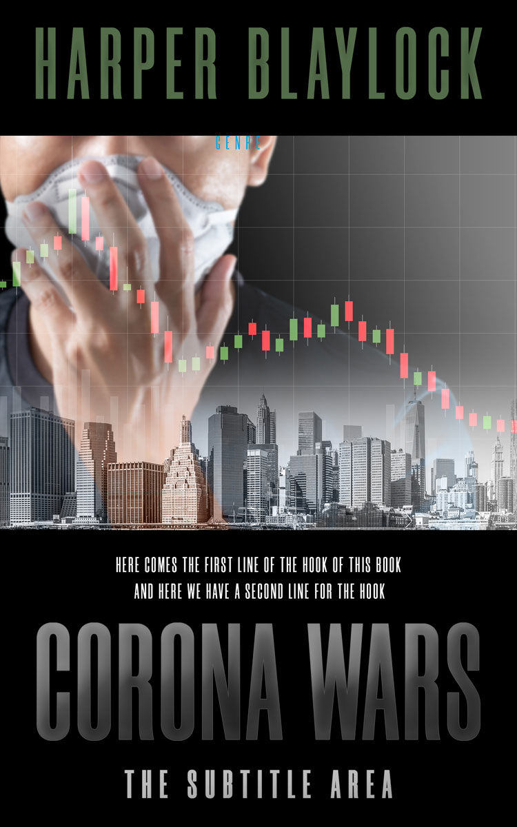 2D view of Cold Turkey #8415 - Premade Politics & Law & Society Book Cover