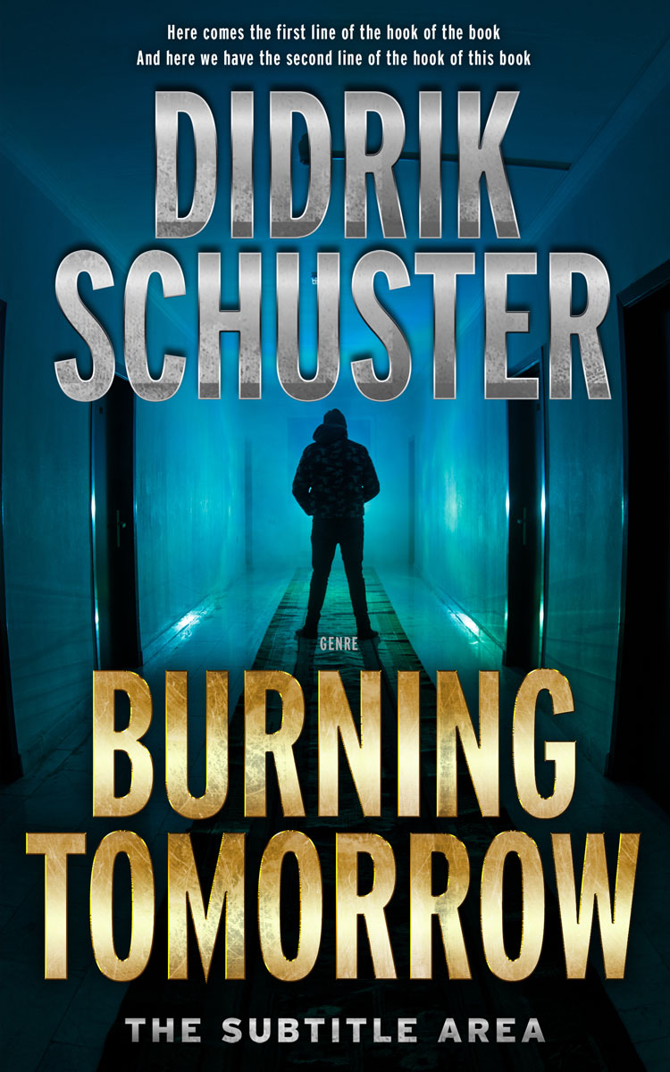 2D view of Premade Mystery & Thriller & Suspense Book Cover - Indian Khaki