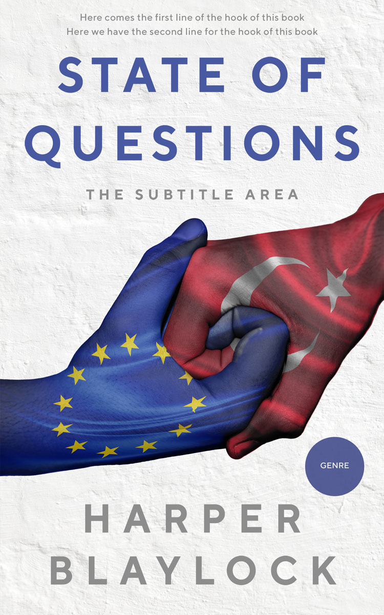 2D view of East Bay #8455 - Premade Business Book Cover