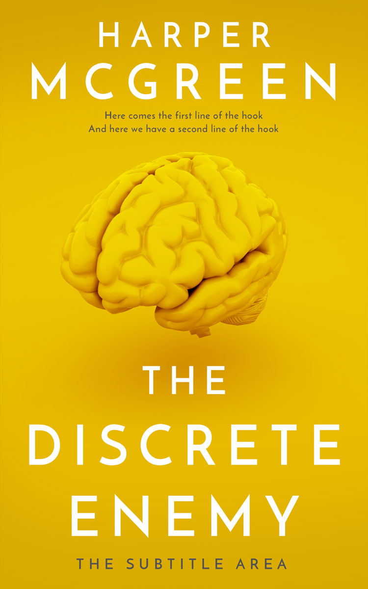 2D view of Premade Medical Book Cover - Corn