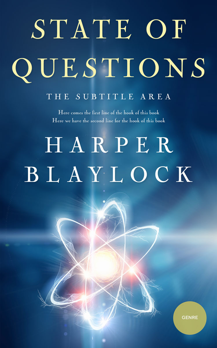 2D view of Premade Medical Book Cover - Chathams Blue