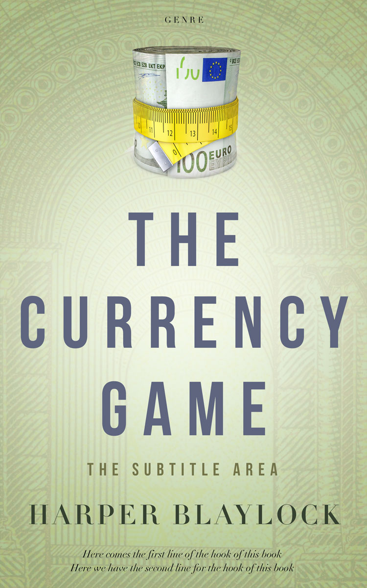 2D view of Premade Business Book Cover - Green Mist