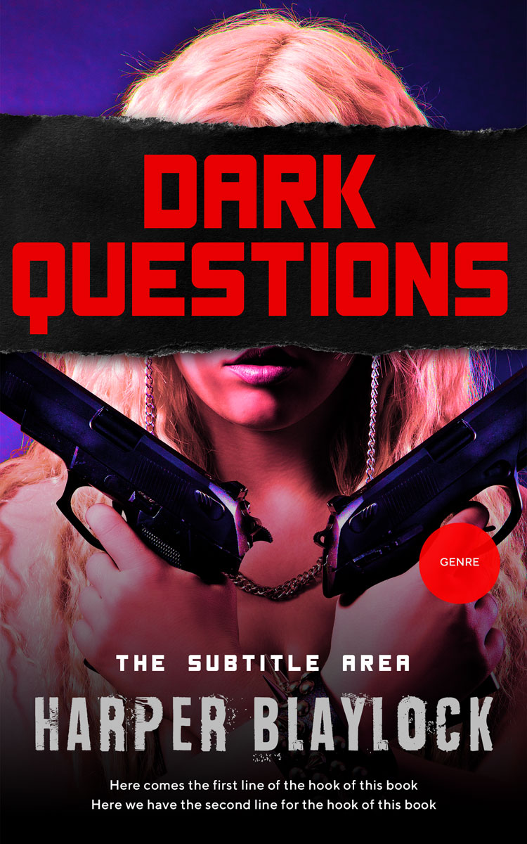 2D view of Roman #8483 - Premade Mystery & Thriller & Suspense Book Cover | BookCoverZone