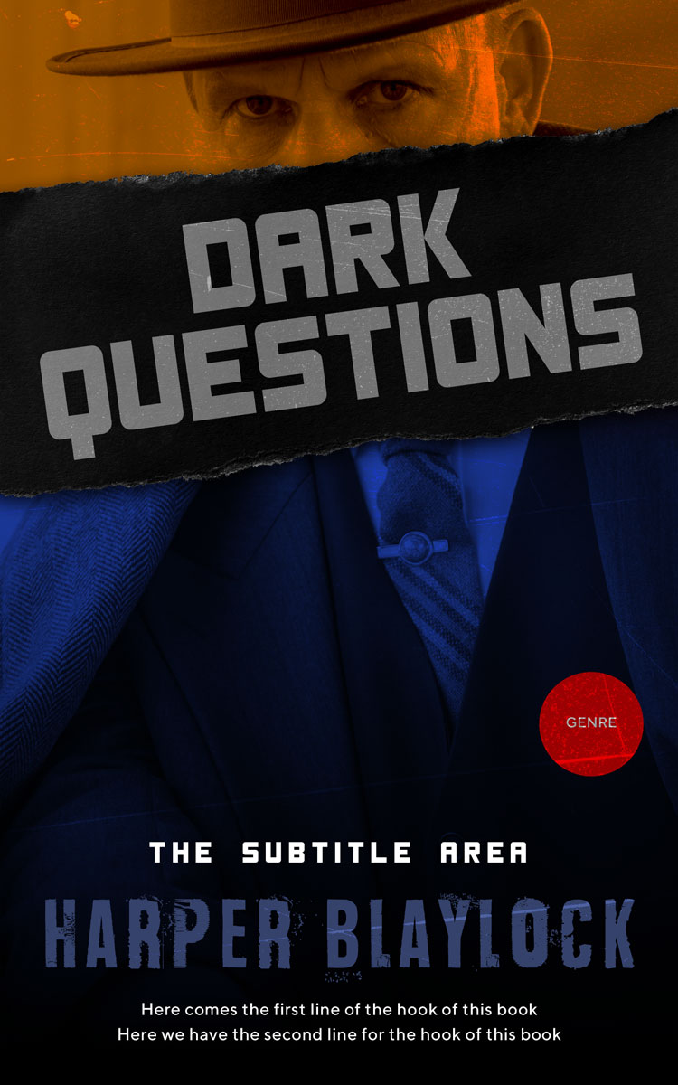 2D view of Ebony #8485 - Premade Mystery & Thriller & Suspense Book Cover | BookCoverZone