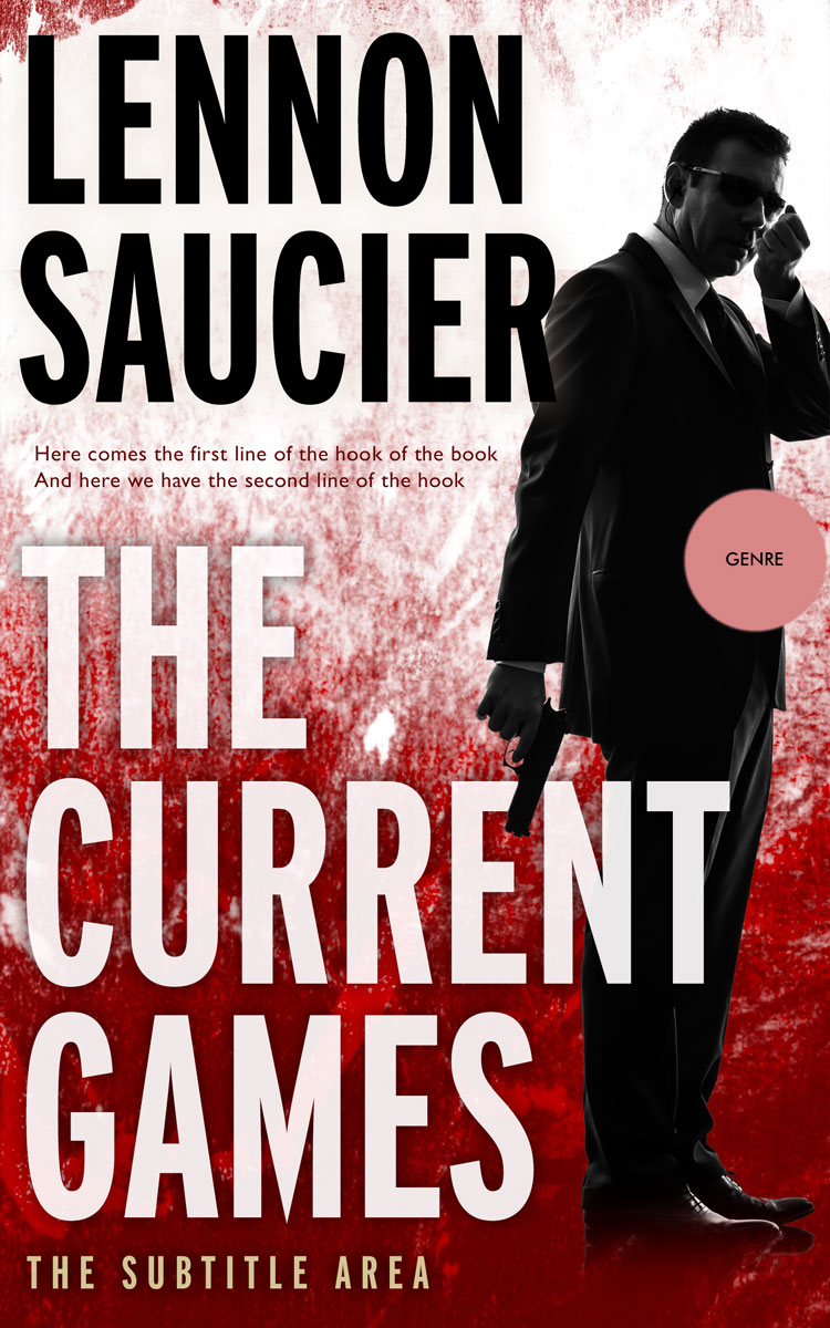 2D view of Cod Gray #8494 - Premade Mystery & Thriller & Suspense Book Cover