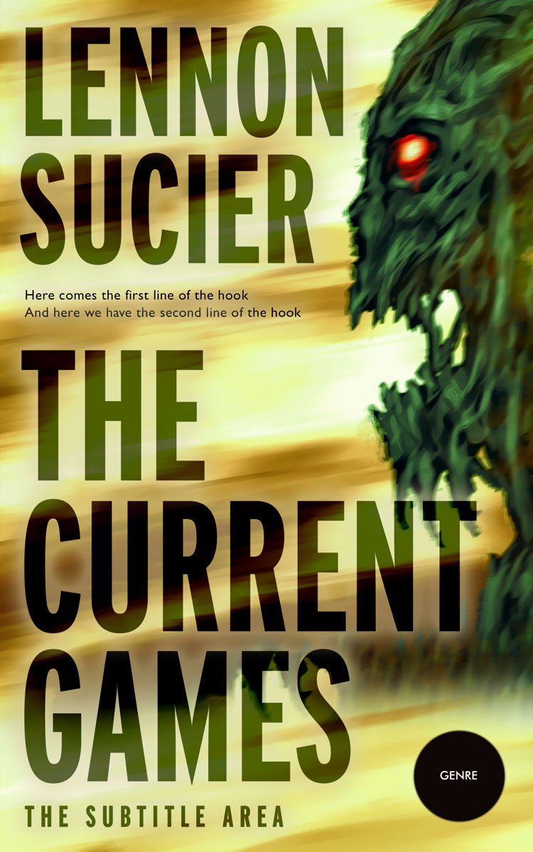 2D view of Laser #8539 - Premade Apocalyptica Book Cover