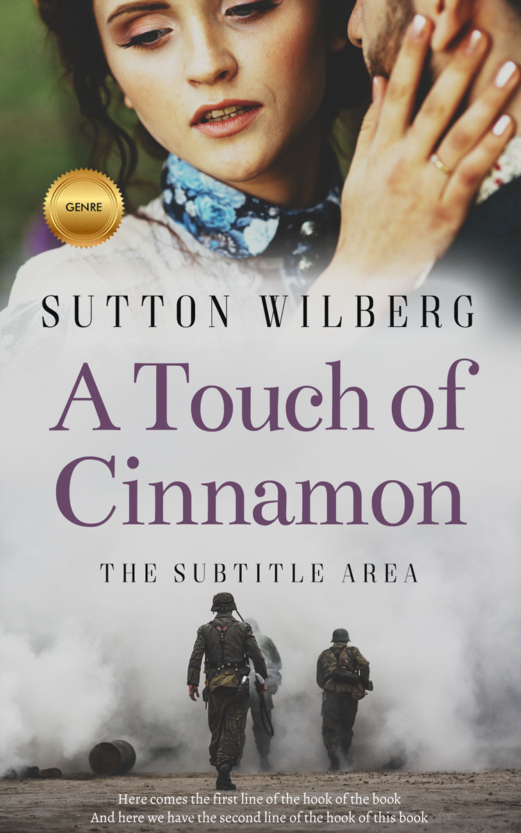 2D view of Cloud #8543 - Premade Romance Book Cover