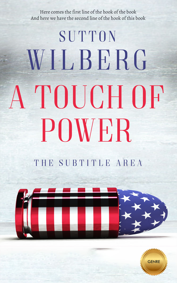 2D view of Premade Mystery & Thriller & Suspense Book Cover - Geyser