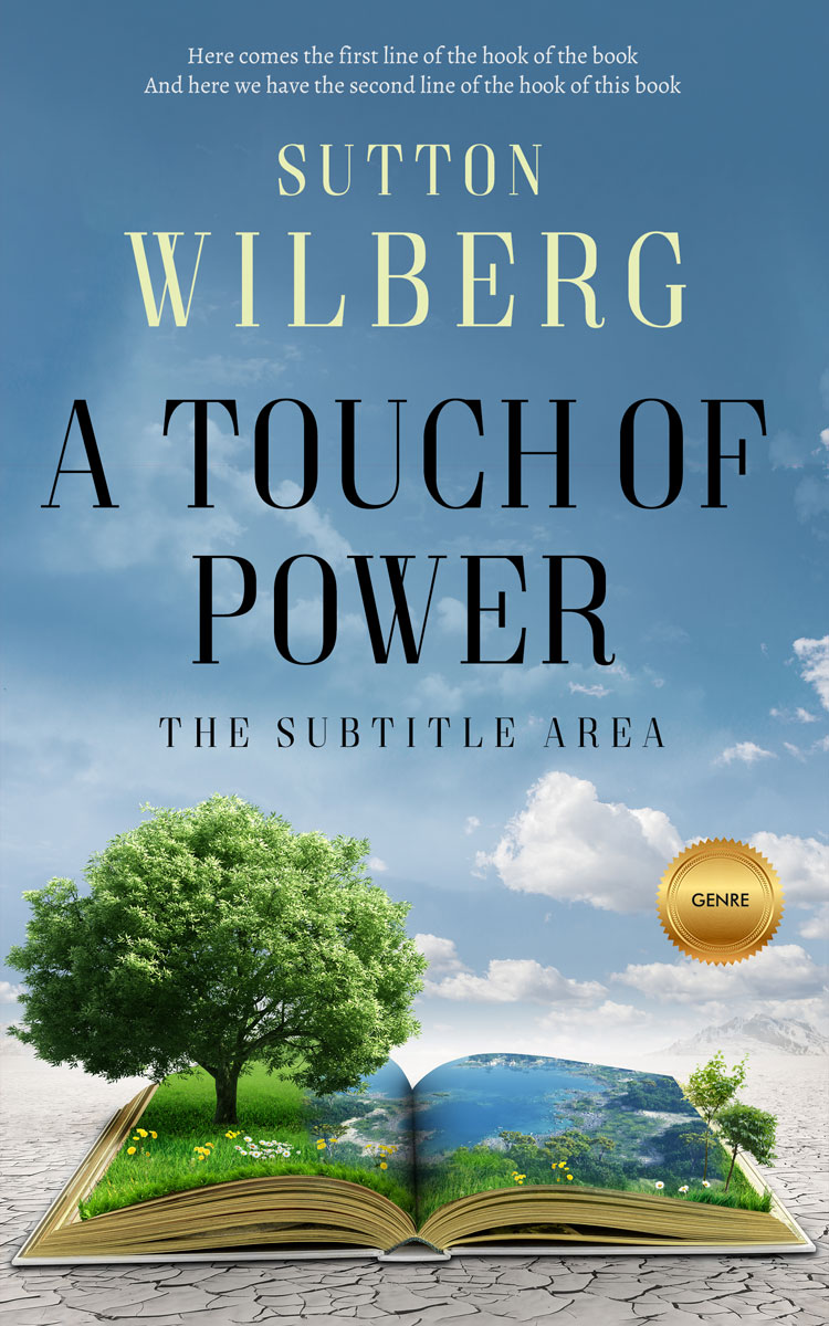 2D view of Bermuda Gray #8548 - Premade Nature Book Cover