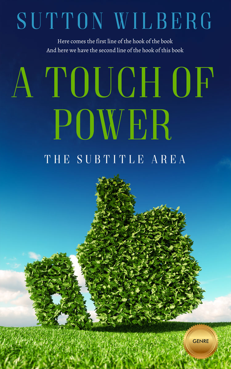 2D view of Te Papa Green #8552 - Premade Nature Book Cover