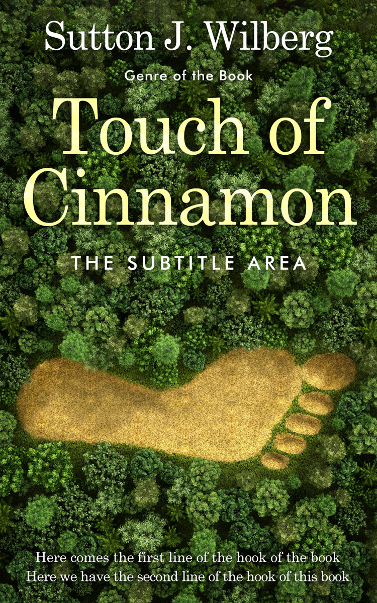 2D view of Seaweed #8569 - Premade Science & Nature Book Cover