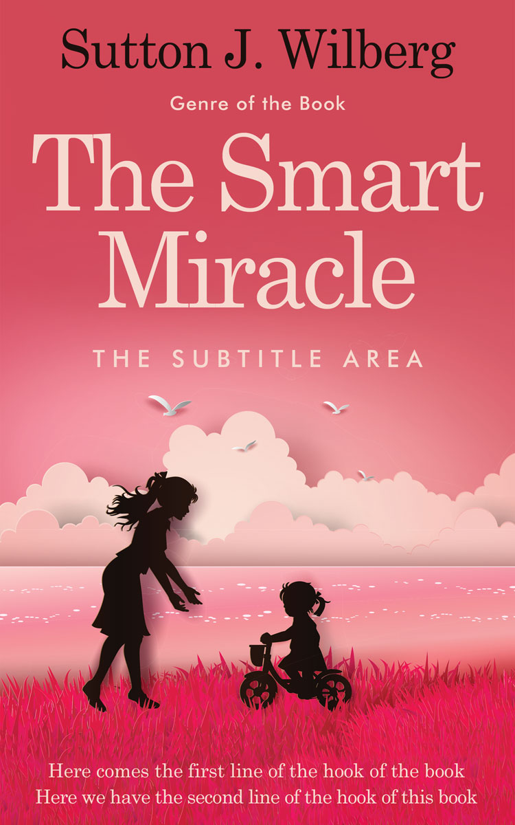 2D view of Roman #8577 - Premade Family & Parenting Book Cover