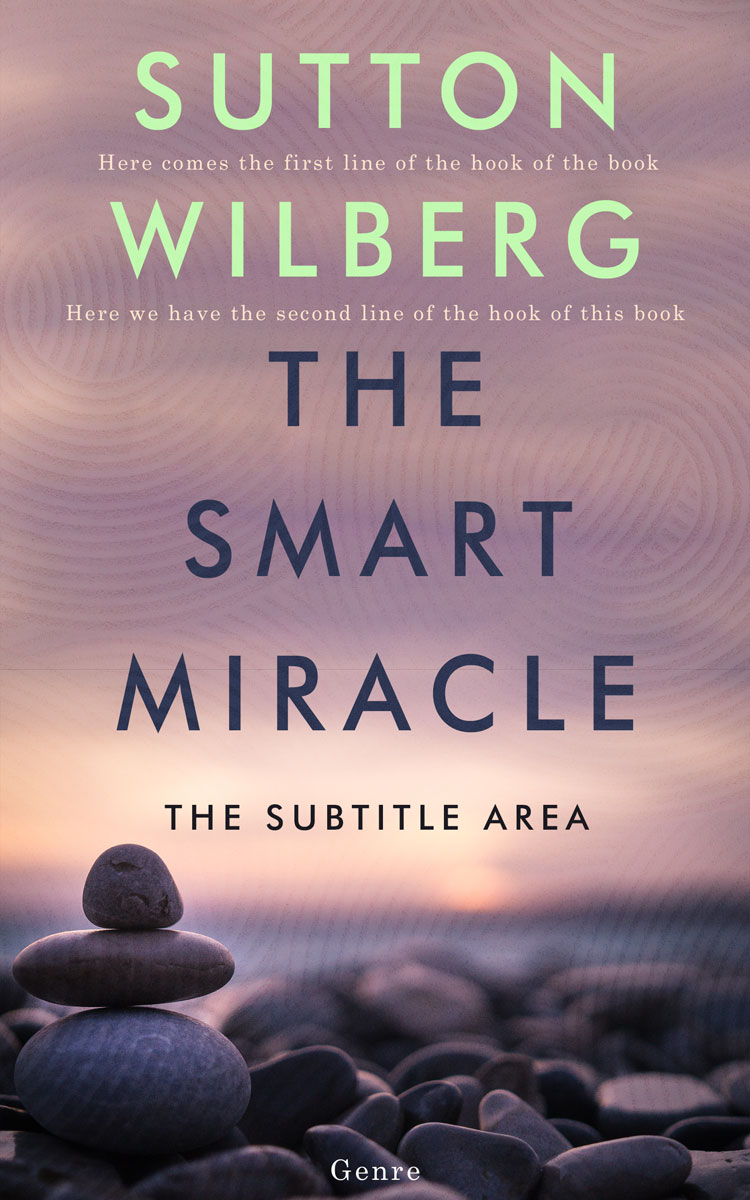 2D view of Premade Health & Mind & Body Book Cover - Dusty Gray