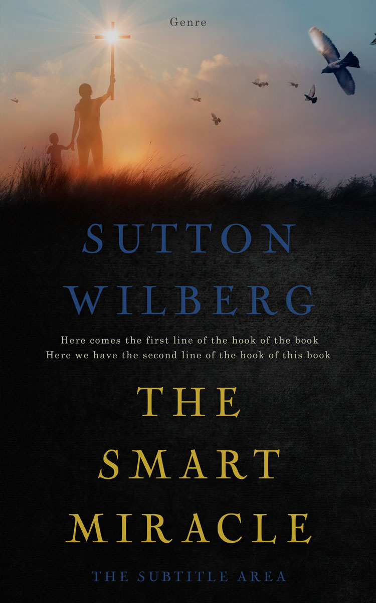 2D view of Sandrift #8613 - Premade Religion & Spirituality Book Cover