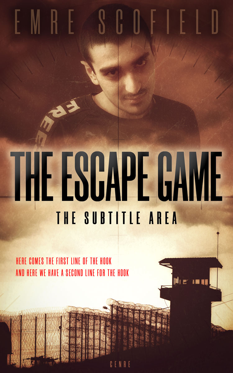 2D view of Cork #8616 - Premade Mystery & Thriller & Suspense Book Cover