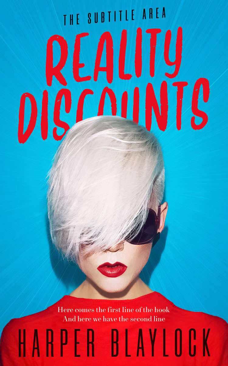 2D view of Cerulean #8624 - Premade Chick Lit Book Cover