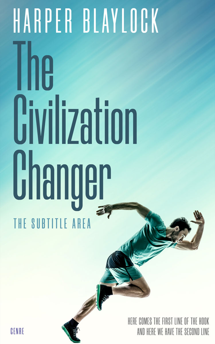 2D view of Iceberg #8632 - Premade Health & Dieting & Fitness Book Cover