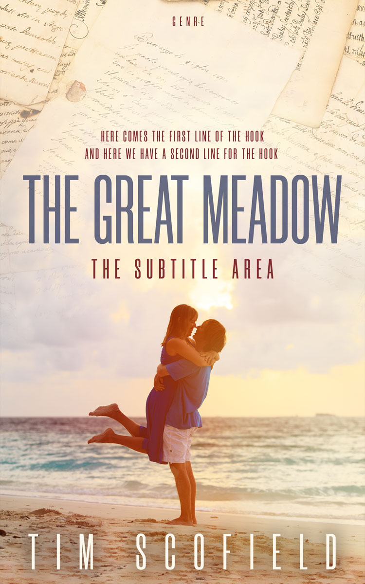 2D view of Parchment #8636 - Premade Romance Book Cover