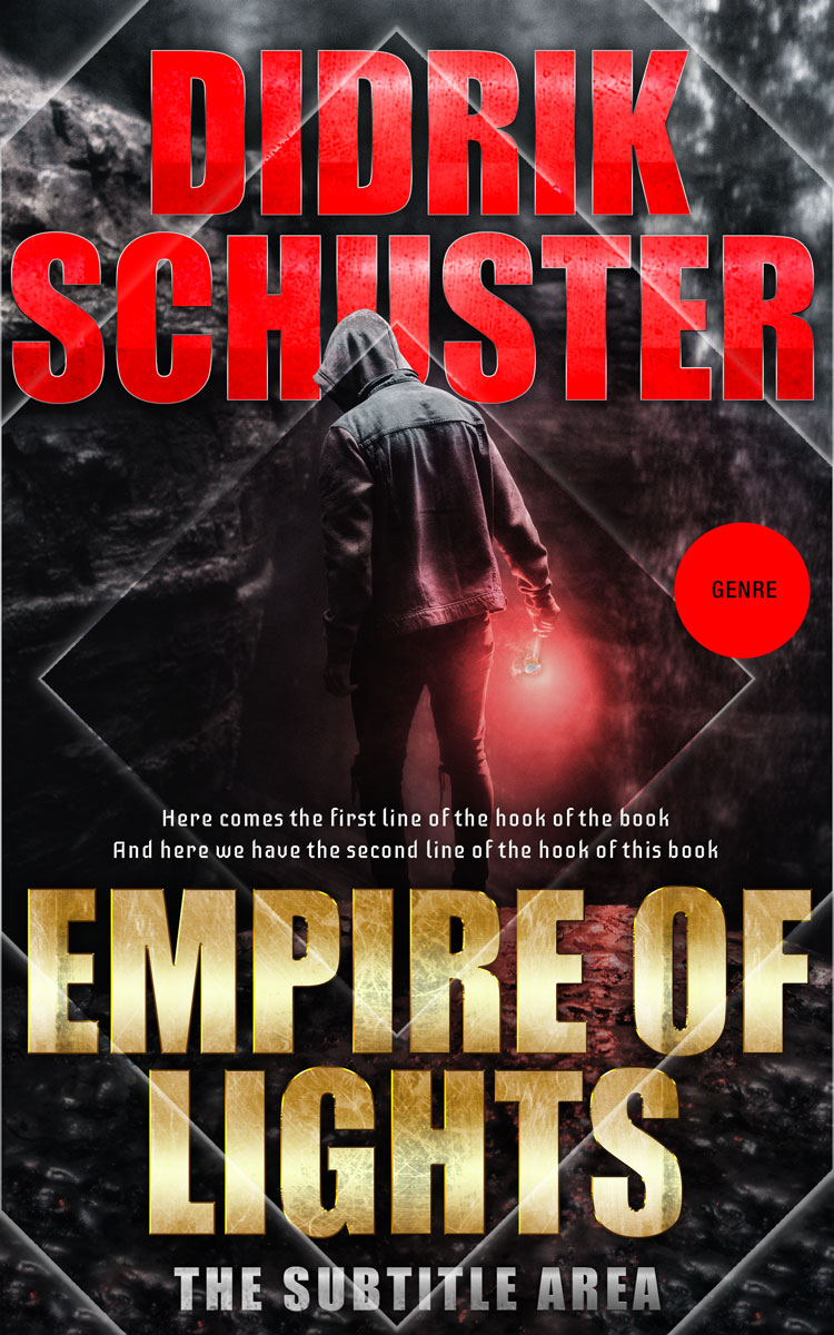 2D view of Thunder #8639 - Premade Mystery & Thriller & Suspense Book Cover